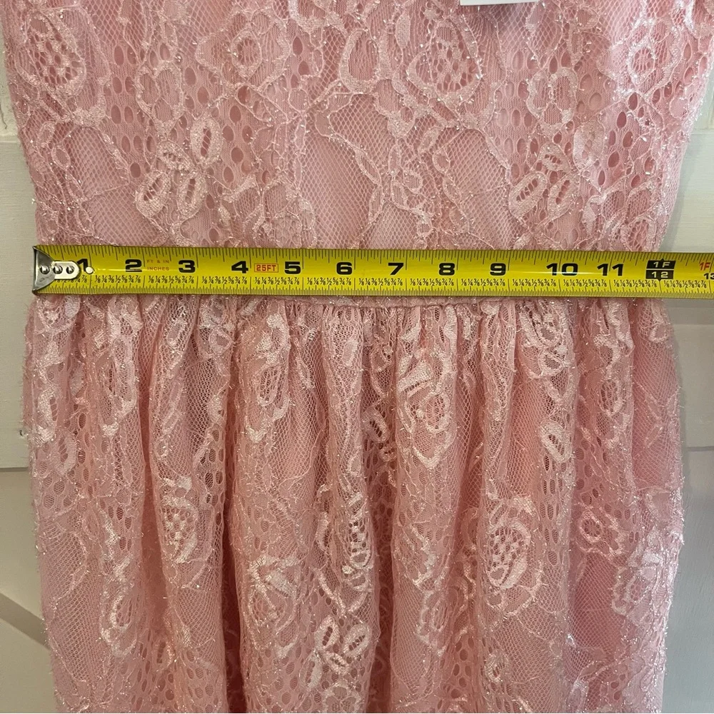 The Children's Place Girl’s Pink Scoop Neck Dress‎ Size 10 New with Tags